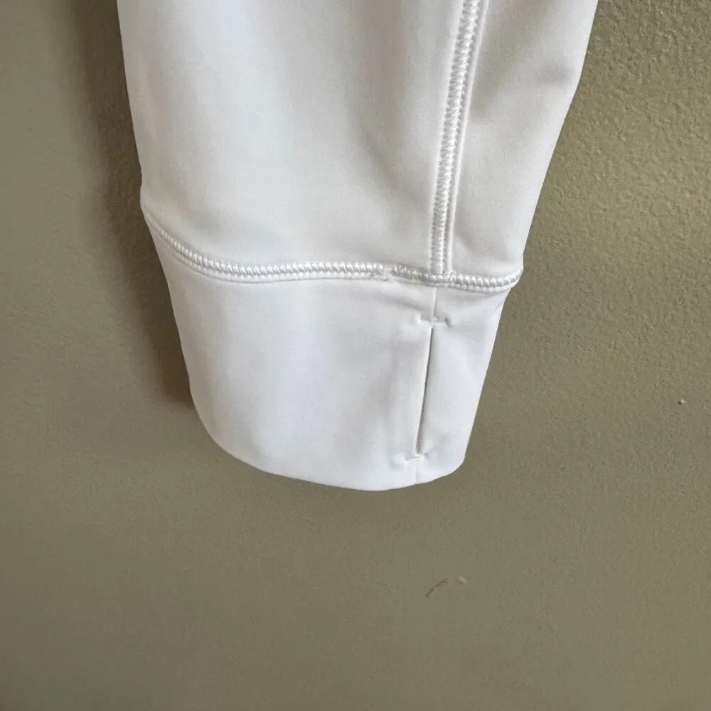 Lululemon Lightweight UV Protection Running Jacket White size 12 - Picture 7 of 9